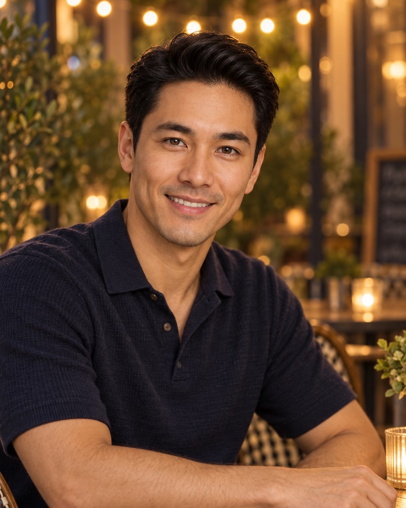 Ben AI generated Dating headshot
