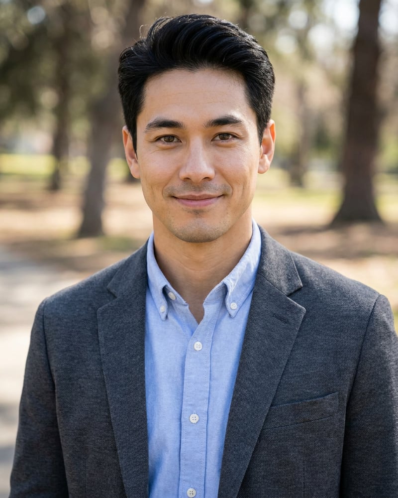 Ben AI generated Dating headshot