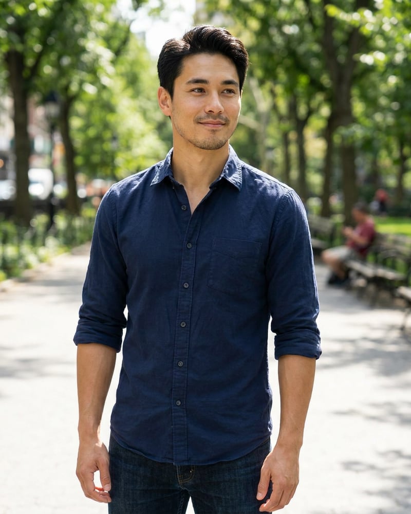 Ben AI generated Dating lifestyle headshot