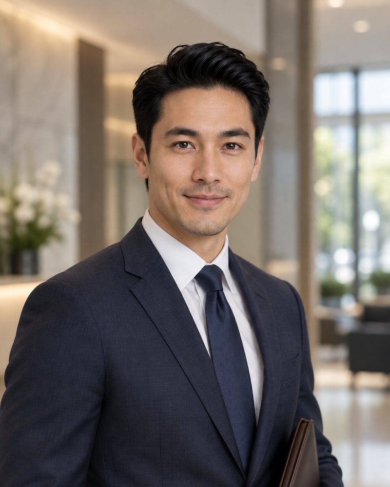 Ben AI generated LinkedIn headshot