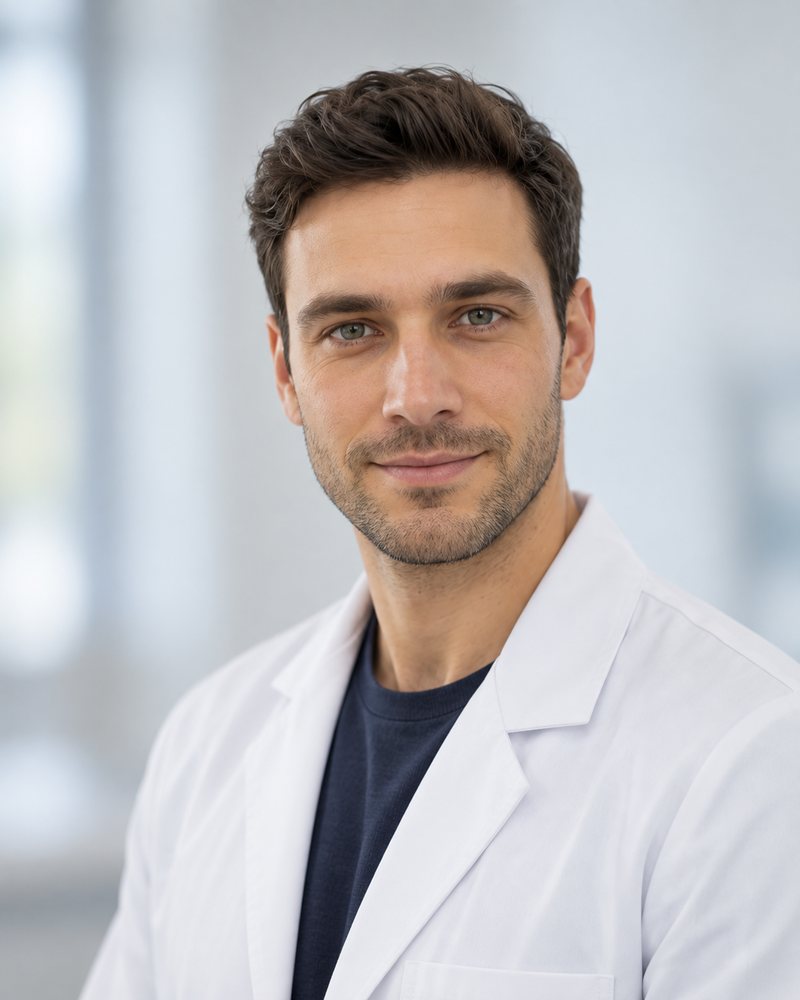 David AI generated Medical headshot