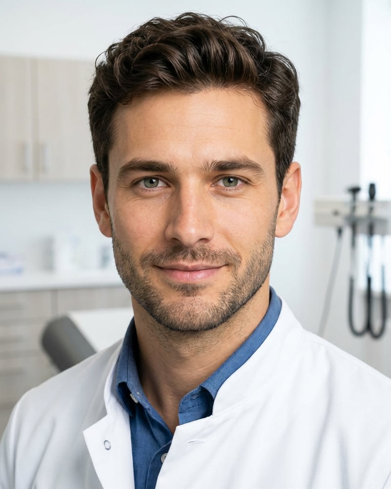 David AI generated Medical headshot