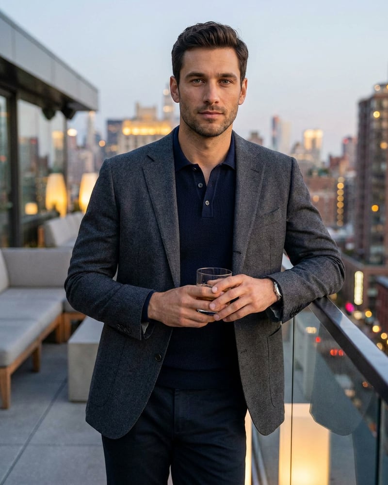 David AI generated Modern luxury headshot