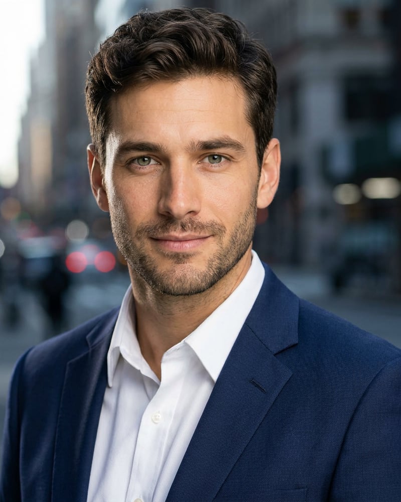 David AI generated Speaker headshot